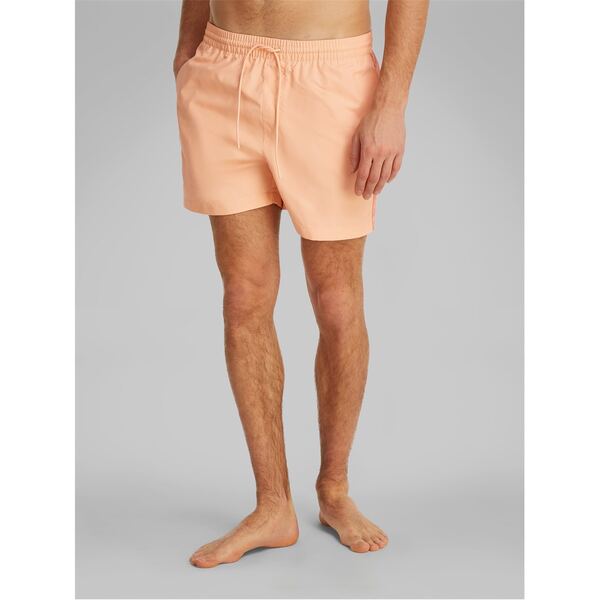 カルバンクライン メンズ 水着 ハーフパンツ・ショーツ スイム/サーフ Calvin Klein Medium Tape Swim Shorts Men's Light Cataloupe