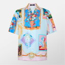 【送料無料】 ヴェルサーチ メンズ シャツ トップス Gallery Shirt Multi