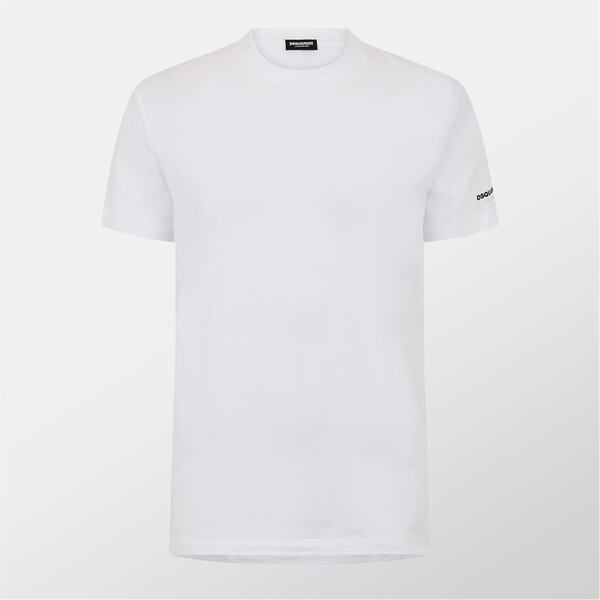【送料無料】 ディースクエアード メンズ Tシャツ トップス DSQ 2Pk Tee Sn52 White