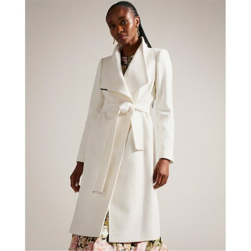 【送料無料】 テッドベーカー レディース ジャケット・ブルゾン アウター Ted Baker Rose Wool Jacket Ivory 【送料無料】 テッドベーカー レディース ジャケット・ブルゾン アウター Ted Baker Rose Wool Jacket Ivory