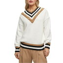 【送料無料】 ボス レディース パーカー・スウェット アウター Falli Sweater White