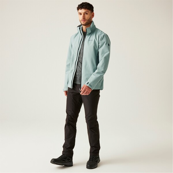 【送料無料】 レガッタ メンズ ジャケット・ブルゾン アウター Oakhowe Waterproof Jacket Mens Glacier