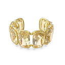 【送料無料】 スワロフスキー レディース ブレスレット・バングル・アンクレット アクセサリー Crystal Bangle Gold