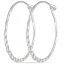 hammered silver earringsの画像