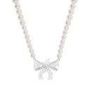 【送料無料】 エージェントプロヴォケイター レディース ネックレス・チョーカー・ペンダントトップ アクセサリー Beki Pearl Bow Pendant S...