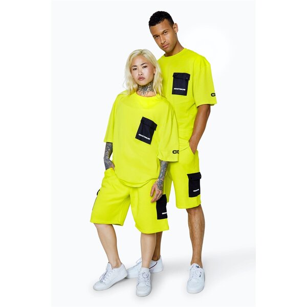 ハイプ メンズ ボトムス ハーフパンツ・ショーツ Hype Cargo Pkt Shrt Sn99 Yellow