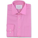 ダブルトゥー メンズ シャツ トップス Paradigm King Size Single Cuff 100% Cotton Shirt Rose