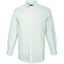 ダブルトゥー メンズ シャツ トップス King Size Plain Non-Iron Cotton Rich Shirt Mint