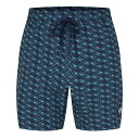 【送料無料】 ムースナックル メンズ ハーフパンツ・ショーツ 水着 Hide Swim Shorts Navy Combo 1178