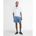 【送料無料】 バブアー メンズ ハーフパンツ・ショーツ 水着 Staple Swim Shorts Force Blue(4)