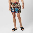 【送料無料】 アミリ メンズ ハーフパンツ・ショーツ 水着 Coaster Swim Trunks Chocolate