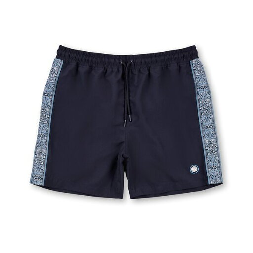 【送料無料】 プレティグリーン メンズ ハーフパンツ・ショーツ 水着 Pretty Green Eclipse Paisley Swim Shorts Navy 【送料無料】 プレティグリーン メンズ ハーフパンツ・ショーツ 水着 Pretty Green Eclipse Paisley Swim Shorts Navy
