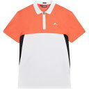 【送料無料】 ジェイリンドバーグゴルフ メンズ ポロシャツ トップス Kohen Polo Sn99 Hot Coral