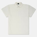 【送料無料】 バレンシアガ メンズ ポロシャツ トップス Bal Interwinted Polo Sn51 Dirty White