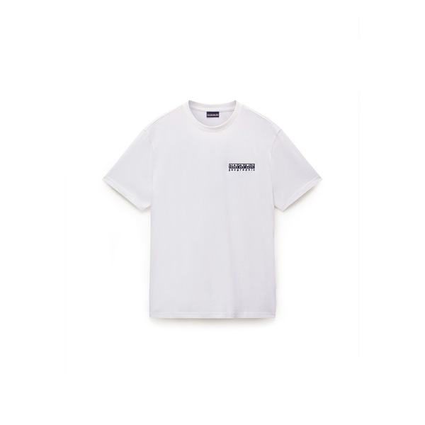 ナパピリ メンズ トップス Tシャツ Napapijri S-VIGNONI BACK SS WHITE HERON White Heron ホワイト