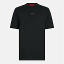 【送料無料】 フューゴ メンズ Tシャツ トップス Hugo Diragolino Gel 10266060 01 Black