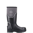 【送料無料】 ムックブーツ メンズ ブーツ・レインブーツ シューズ Grit S5 Safety Wellington Black