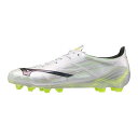 【送料無料】 ミズノ メンズ ブーツ・レインブーツ シューズ Alpha II Mens Firm Ground Rugby Boots Wht/Slv Iri...