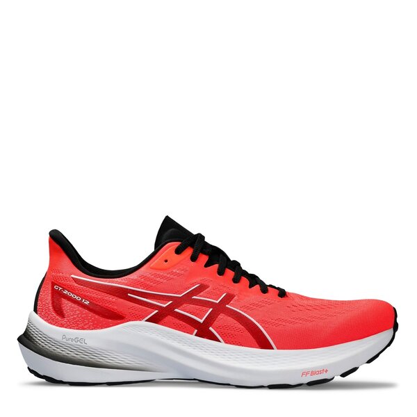 【送料無料】 アシックス メンズ スニーカー シューズ GT-2000 12 Mens Running Shoes Red/White