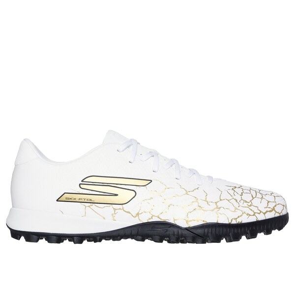SKECHERS - スケッチャーズ メンズ シューズ スニーカー ブーツ Skechers SKX 1 Gold Astro Turf Football Boots White/Gold ホワイト