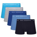 【送料無料】 ベンシャーマン メンズ ボクサーパンツ アンダーウェア Otis Trunk Sn99 Blue