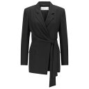 【送料無料】 ボス レディース パーカー・スウェット アウター Jawana Blazer Jacket Black