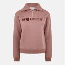 【送料無料】 アレキサンダー・マックイーン レディース パーカー・スウェット アウター Cut & Sew Sweatshirt Rose