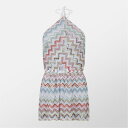 【送料無料】 ミッソーニ レディース ワンピース トップス MiB Short Jumpsuit Ld53 Multi White