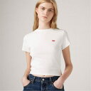 【送料無料】 リーバイス レディース シャツ トップス Levis Essential Sporty Tee White + R White(4)