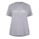 【送料無料】 ジャック ウィルス レディース ナイトウェア アンダーウェア Forstal Boyfriend T-Shirt Haze