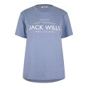 【送料無料】 ジャック ウィルス レディース ナイトウェア アンダーウェア Forstal Boyfriend T-Shirt Periwinkle