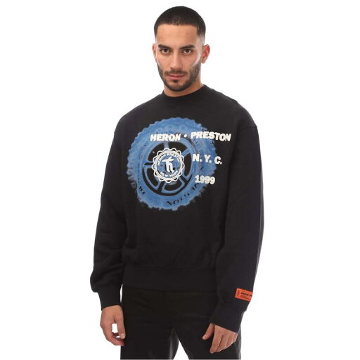 【送料無料】 ヘロンプレストン メンズ パーカー・スウェット アウター Offroad Crewneck Sweatshirt Blue 【送料無料】 ヘロンプレストン メンズ パーカー・スウェット アウター Offroad Crewneck Sweatshirt Blue