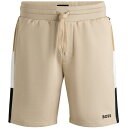 【送料無料】 ボス メンズ ハーフパンツ・ショーツ ボトムス Iconic Shorts 10269546 01 Light Beige 275