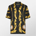 【送料無料】 ヴェルサーチ メンズ シャツ トップス Versace Medusa SS Sn53 Multi