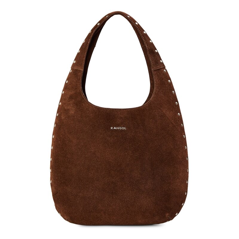 カンゴール レディース バッグ ハンドバッグ Kangol Moon Bag Brown ブラウン