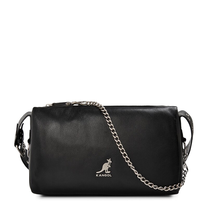【送料無料】 カンゴール レディース ハンドバッグ バッグ Cross Body Satchel Black