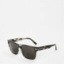 【送料無料】 トム・フォード メンズ サングラス・アイウェア アクセサリー Calder Sunglasses Coloured Havana