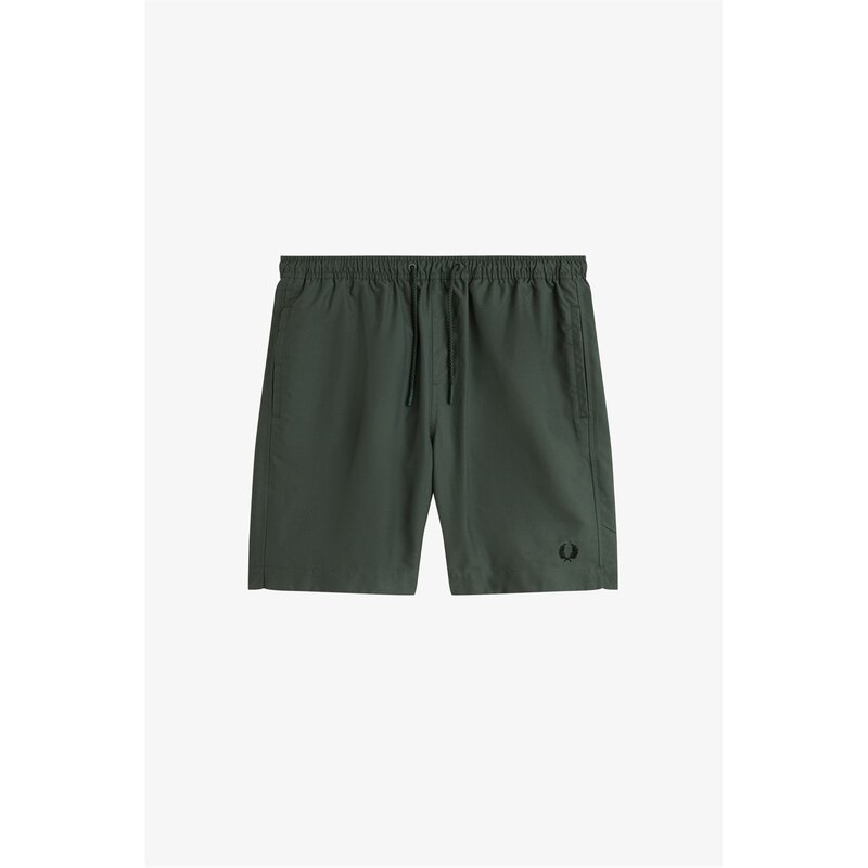 【送料無料】 フレッドペリー メンズ ハーフパンツ・ショーツ 水着 Classic Swim Shorts Court Green X89