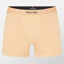 【送料無料】 トム・フォード メンズ ボクサーパンツ アンダーウェア Tom Ford Logo Print Boxer Sepia