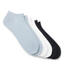 【送料無料】 フューゴ メンズ 靴下 アンダーウェア 6P AS UNI CC 10260253 01 Wht/Nvy/Blu 961