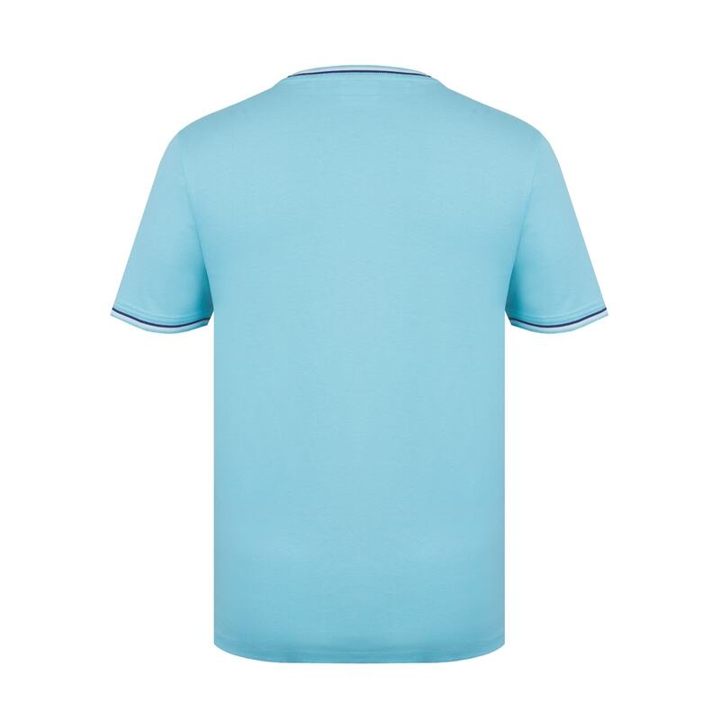 【送料無料】 スラセンジャー メンズ Tシャツ トップス Tipped T Shirt Mens Aqua