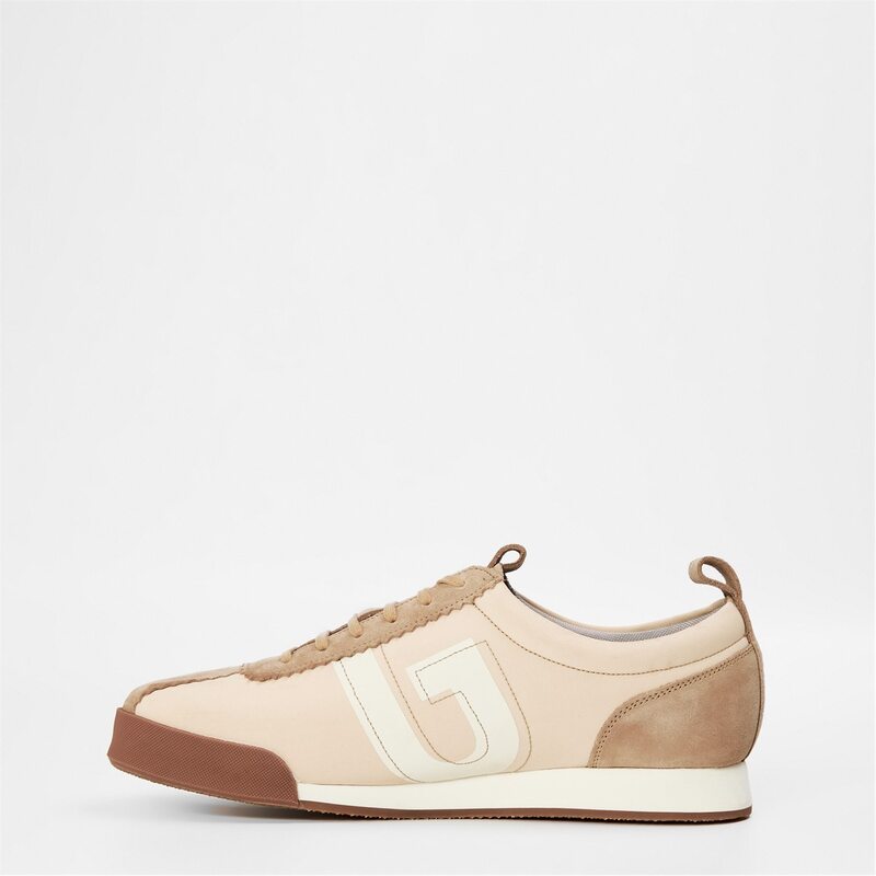 グレンソン メンズ シューズ スニーカー Grenson Sneaker 80 Sn53 Beige Canvas ベージュ