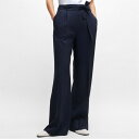 【送料無料】 フューゴ レディース Tシャツ トップス Tepiala Wide-Leg Trousers Blue