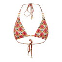 【送料無料】 ビバ レディース トップのみ 水着 Kayla Bikini Top Deco Fan Print