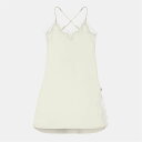 【送料無料】 チェルシーピア レディース ナイトウェア アンダーウェア ChelsP Satin Lce Chm Ld52 Off White