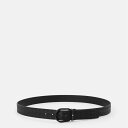 【送料無料】 モンブラン メンズ ベルト アクセサリー Leather Belt Black