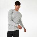 【送料無料】 ジャック ウィルス メンズ ニット・セーター アウター Stitch Crew Neck Jumper Grey Marl(4)