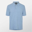 【送料無料】 テッドベーカー メンズ ポロシャツ トップス Ted Redman Text Polo Sn53 Sky-Blue