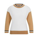 【送料無料】 ボス レディース パーカー・スウェット アウター Faragona Sweater Multi colour