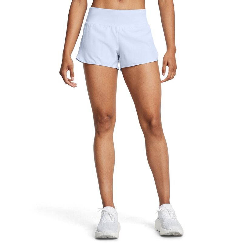 【送料無料】 アンダーアーマー レディース ハーフパンツ・ショーツ ボトムス Armour Ua Launch Pro 3'' Shorts Running Short Womens Blue